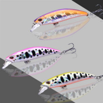 오복피싱 쏘플라이 65S 쏘가리 미노우 헤비싱킹 미끼 루어 꺽지 배스 하드베이트, 쏘플라이-2