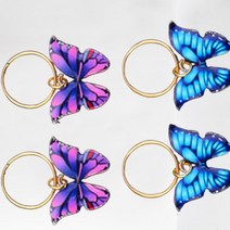 에어팟 비즈 장식부자재 재료 금속 심플 키링부자재 펜던트 가방키링