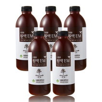 온시야 식물용 EM원액 1L 5개 토양개량제 텃밭가꾸기