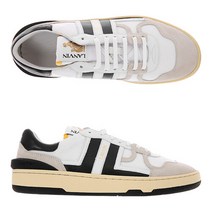 Lanvin [랑방] 22FW FM SKDK00 NAS1 P21 0010 로고 스니커즈