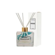 515샵 깃털 플라워 사각디퓨저 블루, 스윗피치