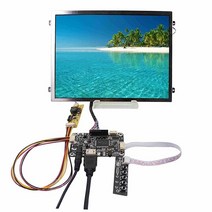VSDISPLAY 10.4인치 10.4인치 1024X768 HD 500nit IPS LCD 디스플레이 VS104T-003A HD-MI 오디오 LCD 컨트롤러 보드 포함, 10.4 VS104T-003A LCD with HD-