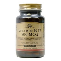 솔가 비타민B B12 500mcg 100정 정식제품