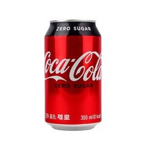 코카콜라 제로콜라 뚱캔 355ml 24캔, 24개