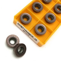 RPMT1204 MOE JS VP15TF 인덱서 블 밀링 인서트 초경 선반 공구 RPMT 1204 R6 절삭 선삭