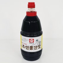 장마을 조선콩간장 국수 장아찌 소스 게장 계란밥 종류 야채 채소, 1개, 1.8L