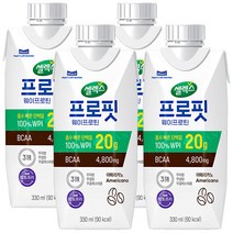 셀렉스 프로핏 웨이프로틴 드링크 아메리카노 330ml x 4개