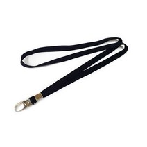 사원증케이스 신분증 학생증 명찰 목걸이줄, 사원증목걸이줄 멜빵형  (블랙)