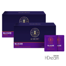 르시크릿 김희애 에스트로벤 2박스 HD 뉴트리원 면역 항산화 여성 갱년기영양제, 에스트로벤 2정 30포 2박스 2개월 쇼핑백1