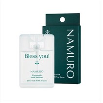 나무로 잣나무 피톤치드 휴대용 소독 탈취 스프레이 20ml 핸드세니타이져 카드형, 10개