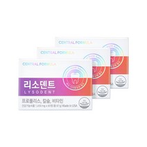 [센트럴팜] 센트럴포뮬러 리소덴트 프리미엄 60정 X3개, 상세 설명 참조, 상세 설명 참조