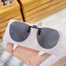 메탈테 편광 클립 선글라스 낚시 골프 운전 등산