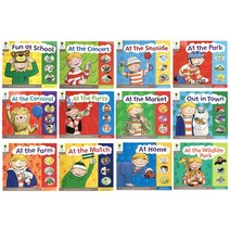 12 권/세트 Oxford Reading Tree Level 1 영어 등급 읽기 이야기 그림책 English Learning Book Educational Booklets, [01] 12 Books