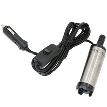 미니 소형 전동 수중 펌프 38mm 12v 24v dc 디젤 연료 물 오일 전기 잠수정 12lmin 전송 스테인레스 스틸 쉘