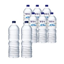 강원 평창수 무라벨 2L 6병 생수