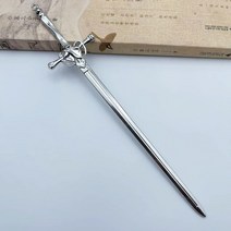 펑크 메탈 칼 헤어핀 여성용 루비 헤어 스틱 DIY 헤어스타일 디자인 도구 액세서리 선물 드롭