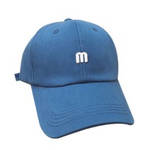 한수위 남녀공용 M 모자 알파벳 무지 야구 소두 대두 볼캡