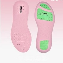 버그 축구 Tlss 미끄럼 방지 충격 릴리프 포런 탈취 통기성 흡수 내마모성 달리기 농구 깔창, 없음, 30.스타일 핑크 하프 팜 - 40(JP250)