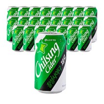 칠성사이다 350ml 24개, 제로