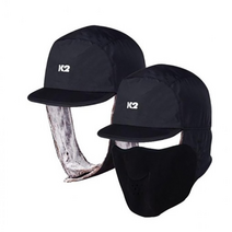 K2 방한모2/IMW13901/귀달이모자/블랙/M L
