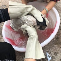 사육사장갑 개물림 할큄방지 고양이 강아지목욕장갑, AA_한 사이즈