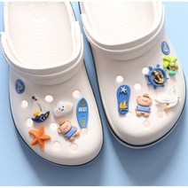 플로라플로라 [꿀조합]바다가 좋아 10종 세트 슈참스 비츠 슬리퍼 실내화 신발장식 악세사리 파츠