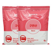 고구려디엠 실속형 구연산 베이직 5kg x 2개