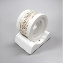 천운패키지 식품포장테이프 1묶음*5개, 19MM(화이트)