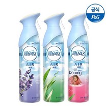 [페브리즈] 공기탈취제 에어 275g x 3개, 상세설명 참조, 5.봄의소생x3개[F20*3]