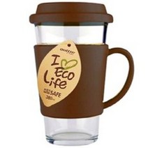 글라스락 텀블러, 초코, 380ml, 1개