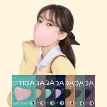 에티카 에어웨이 라운드베이직 마스크 에이 10매 개별포장, 민트, 대형, 10개