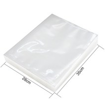 밴드실러 비닐 비닐접착기 100개/세트 진공 가방 식품 실러 Sous Vide 포장 장비, 옵 션_28X35센치 (품번8209987)