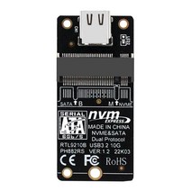 M2 to USB 31 C 타입 어댑터 PCIE NVME SSD SATA 라이저 보드 10