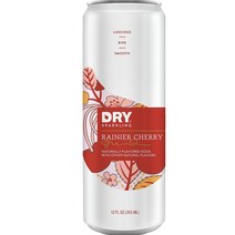 DRY Sparkling Soda Rainier Cherry 드라이 스파클링 소다 레이니어 체리 12oz(355ml), 개