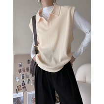 이승창 러블리 민소매 카디건 베스트 여성