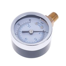 연료 공기 오일 가스 수유 측정 용 22/25/40/50mm 직경 압력 게이지 저압, 01 TS-50-15psi
