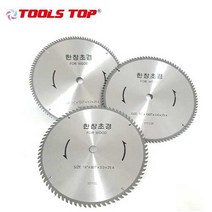 툴스탑 한창초경 팁쇼 14인치 80T 원형톱날 멀티커터