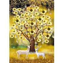 히여 보석 십자수 DIY 패키지 3D Heyeo, 금전수 jqs-005, 1개