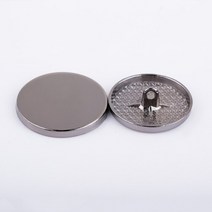 금장 단추 부자재 셀프 평면 골드 메탈 버튼 직경 11mm-30mm 의류 액세서리 셔츠 코트 DIY 10 개, 05 qiang hei_02 13mm