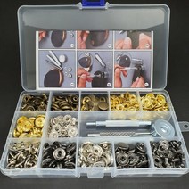 [당신의가죽] 스프링 도트 100개 세트 펀치 도구 케이스 포함 (12.5mm)
