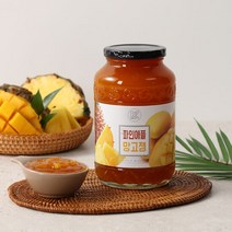초록원 파인애플망고잼 1kg, 단품