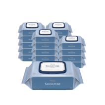 [블리스하이] 아기 물티슈 베베숲 시그니처 위드 블루 70매 캡 10팩+10팩 신생아 유아 정수 엠보싱 추천