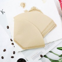 [홈카페장비빨] 칼리타 커피필터 드립용, 103(4~7인용), 3개