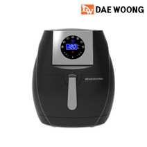 대웅 대용량 에어프라이어 5.5L DWAF-6855KP 공기 튀김기 프라이, 단품