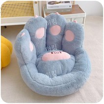 쿠션 좌식의자 이불 독서 바닥 침실 거실 카펫 이동식 의자 인테리어, B. 그레이