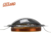매장용스피커 카페스피커 북쉘프스피커 ghxamp 25.5mm 돔 고음 보이스 코일 1 인치 8ohm 반투명 실크 다이어프램 스피커 수리 hivi ss1ii qa-2101f, 1pc