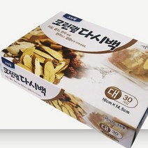 일회용 육수팩 육수망 1회용 다시마 백 대 30매 멸치육수 입욕제 망 팩 방향제 한약 찻잎, 상품선택