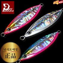심쿵낚시-데스페라도 슬로우지그 어초메탈 30g~100g 우럭/광어/대구/삼치, 80g, 레드
