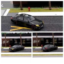 1/64 Mercedes-Benz 마이바흐 S560 및 S680 합금 자동차 모델, 라이트 그레이 레드 휠 블랙 F597