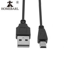 리코gr2 cctv 카메라 케이블HOMEBARL-데이터 동기화 미니 USB 5 핀 어댑터 충전기 V3 케이블 MP3 MP4 MP5, 01 Normal Quality 45CM